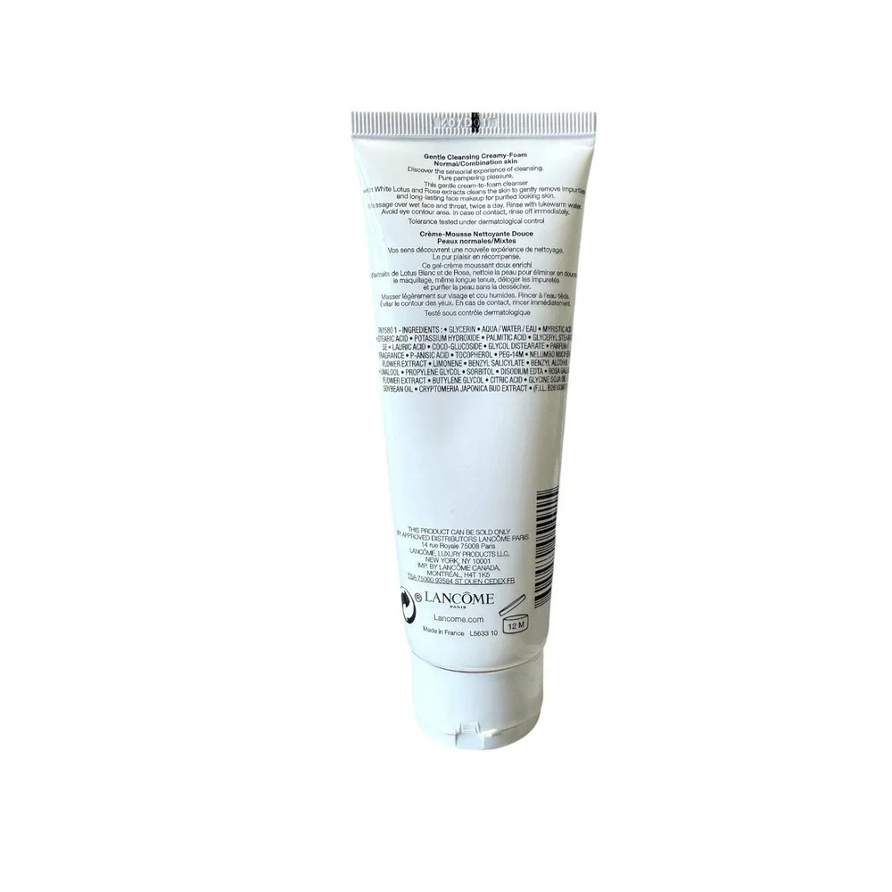 Lancôme Crème Radiance Clarifying Cream-to-Foam Cleanser 4.2 oz full size